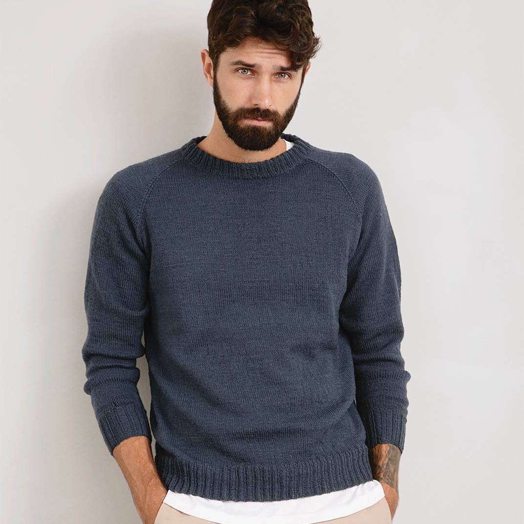 Strickset Basicpullover für Männer
