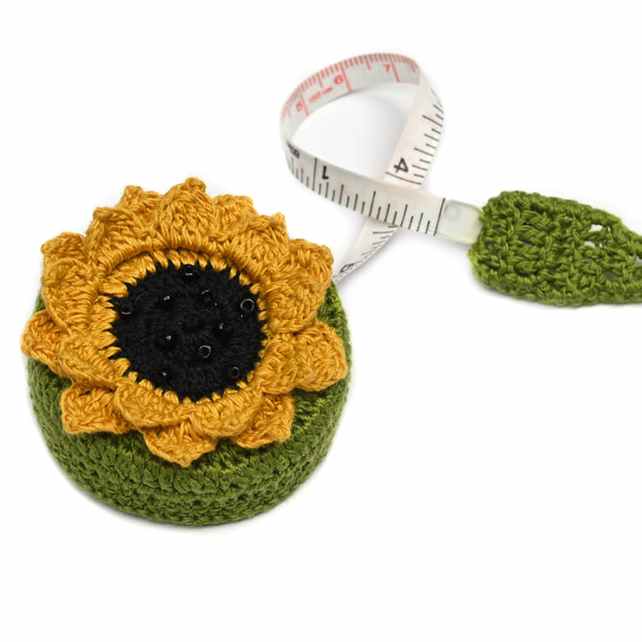 Maßband gehäkelte Sonnenblume - Image 2