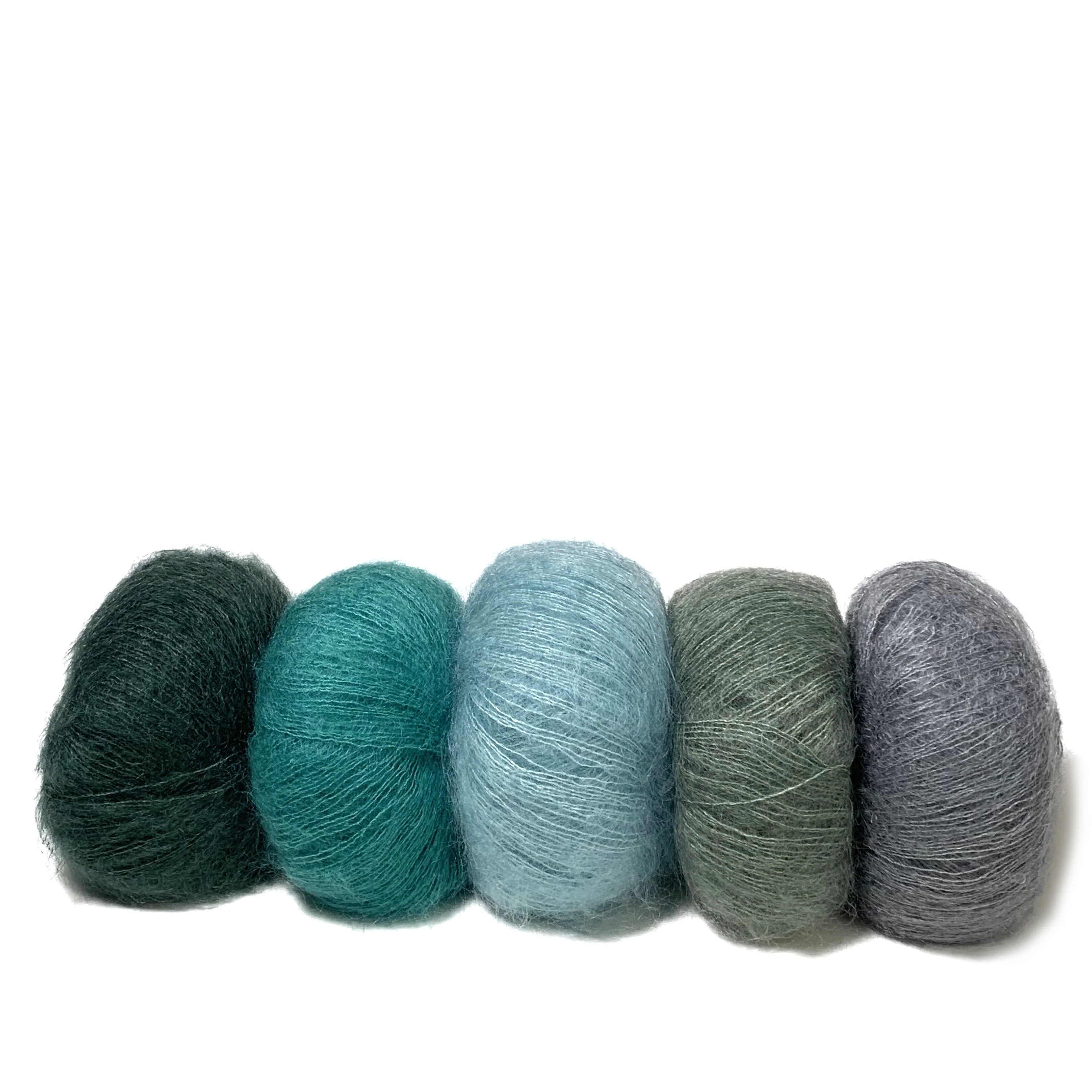 Strickset Silkycloud Gradient Tuch - Image 5