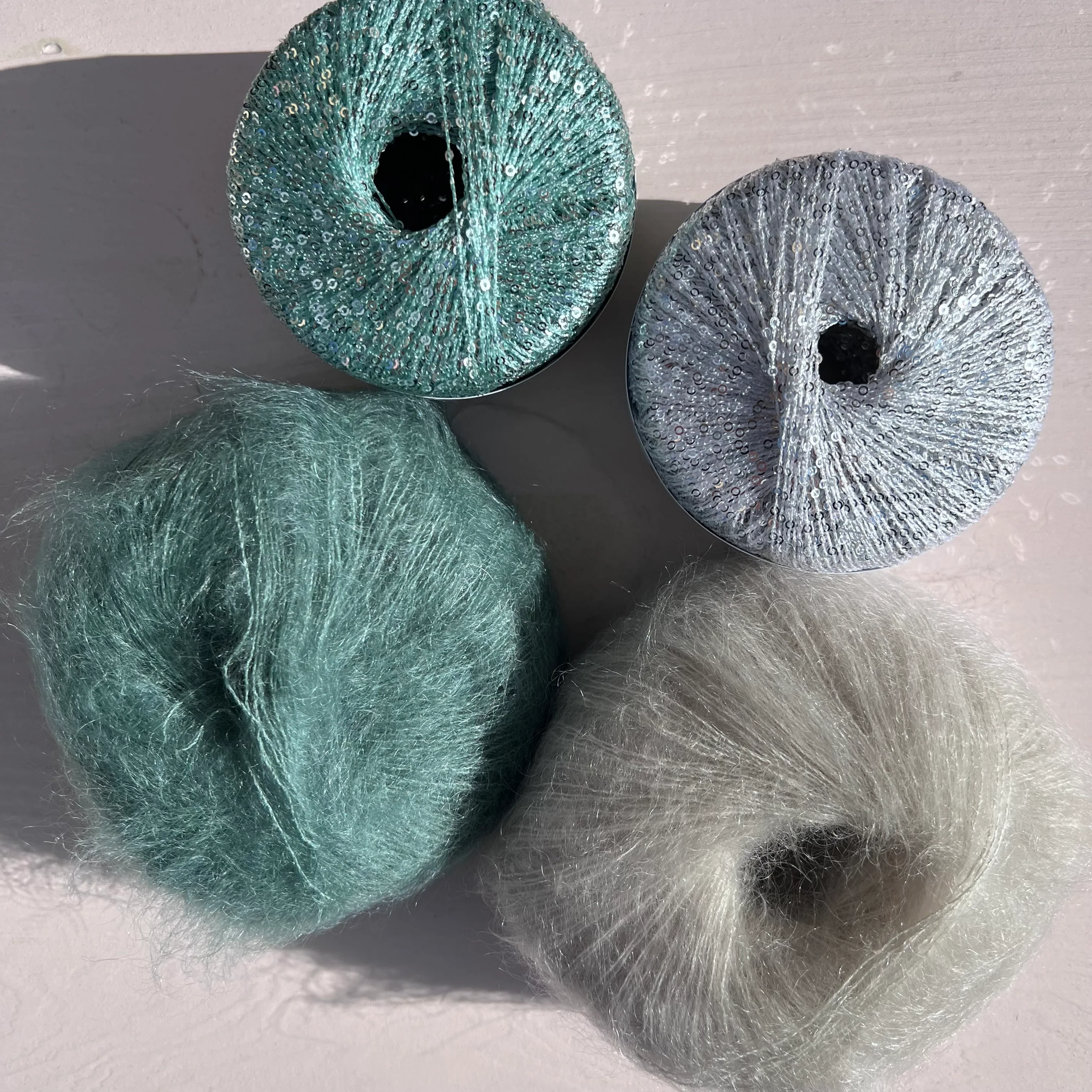 Strickset Silkycloud Tuch - Image 10