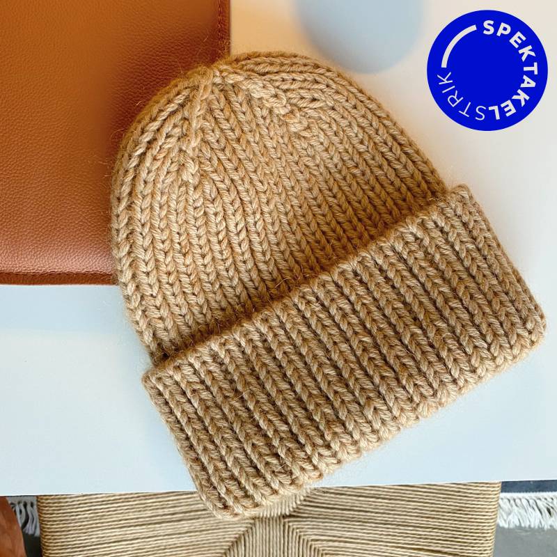 Strickanleitung Hitchhiker Beanie Spektakelstrik