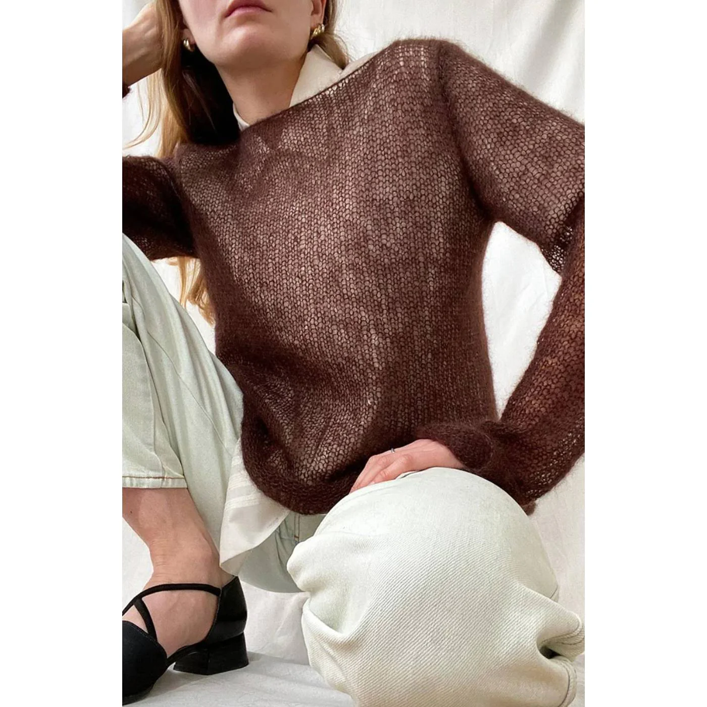 Strickset Aura Top von ROWS Knitwear - Image 2