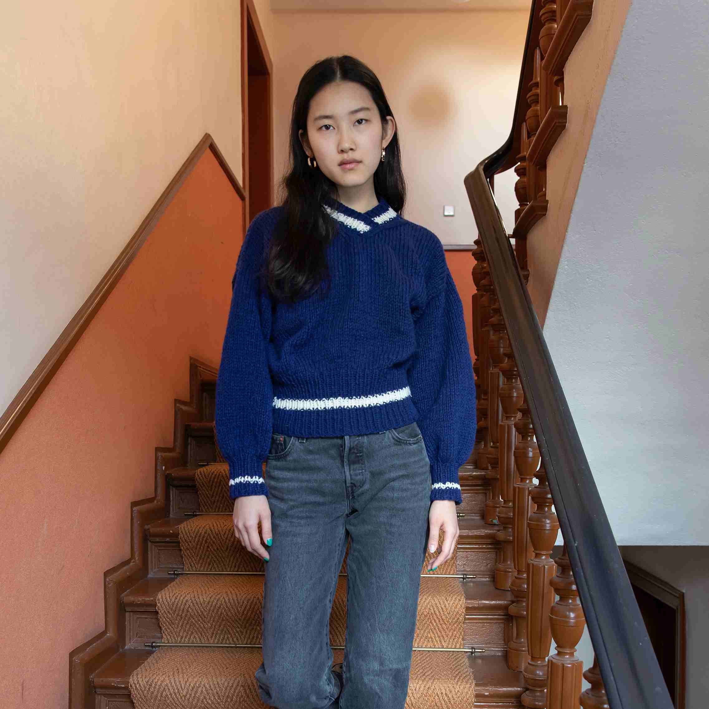 Strickset College Sweater