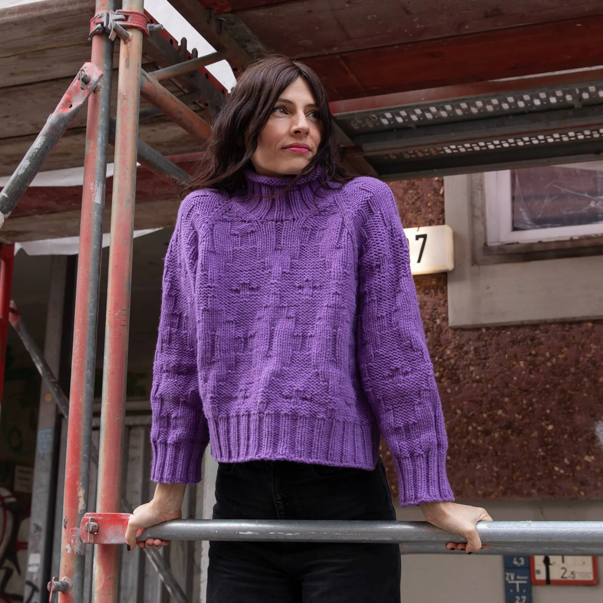 Strickset Mega Hilda Sweater von Spektakelstrik - Image 2