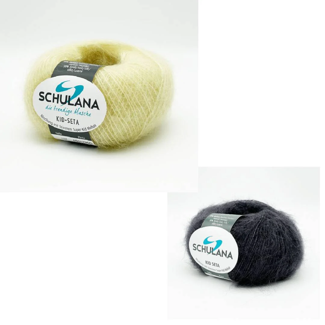 Strickset Pookie Dreieckstuch mit Rüschen - Image 16