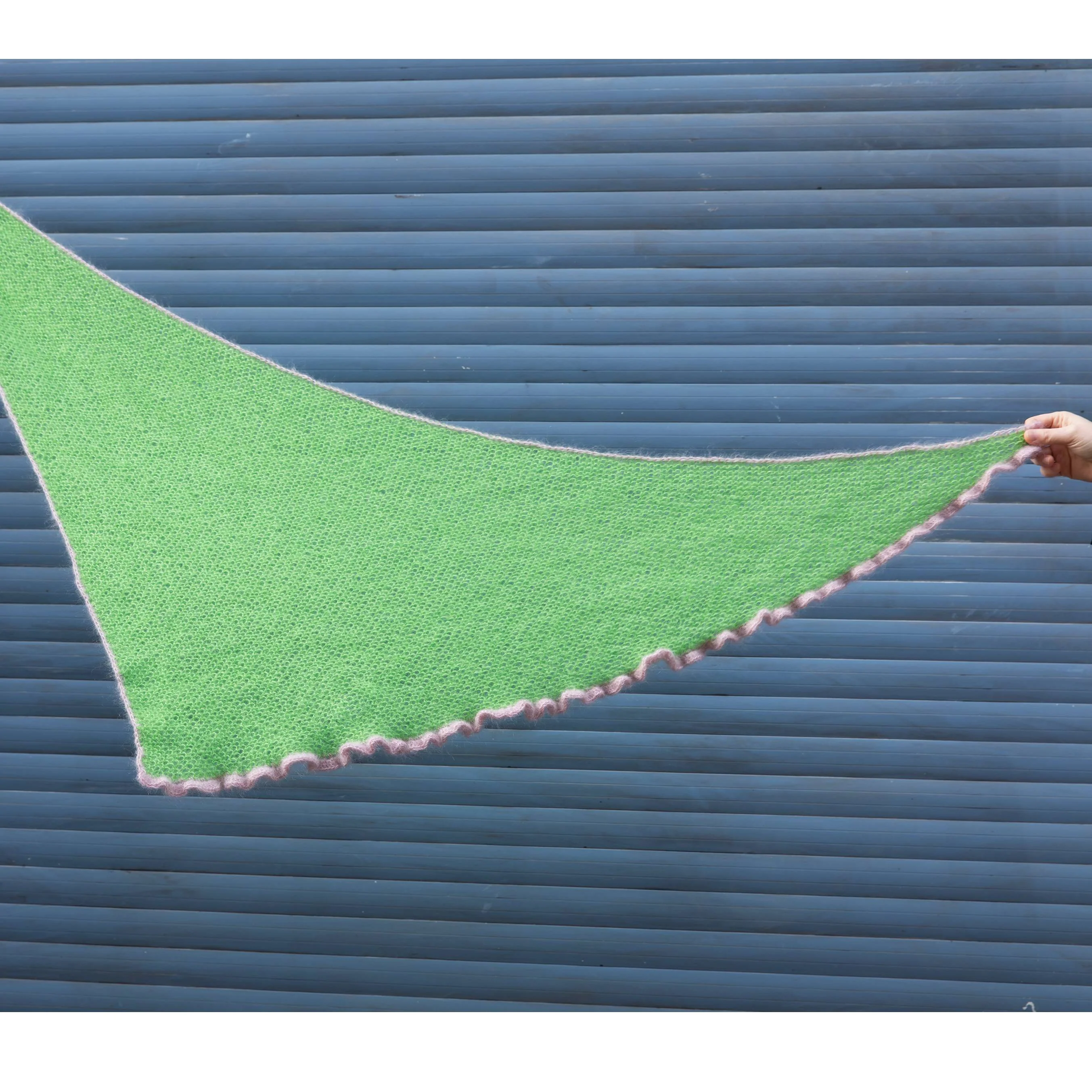Strickset Pookie Dreieckstuch mit Rüschen - Image 7