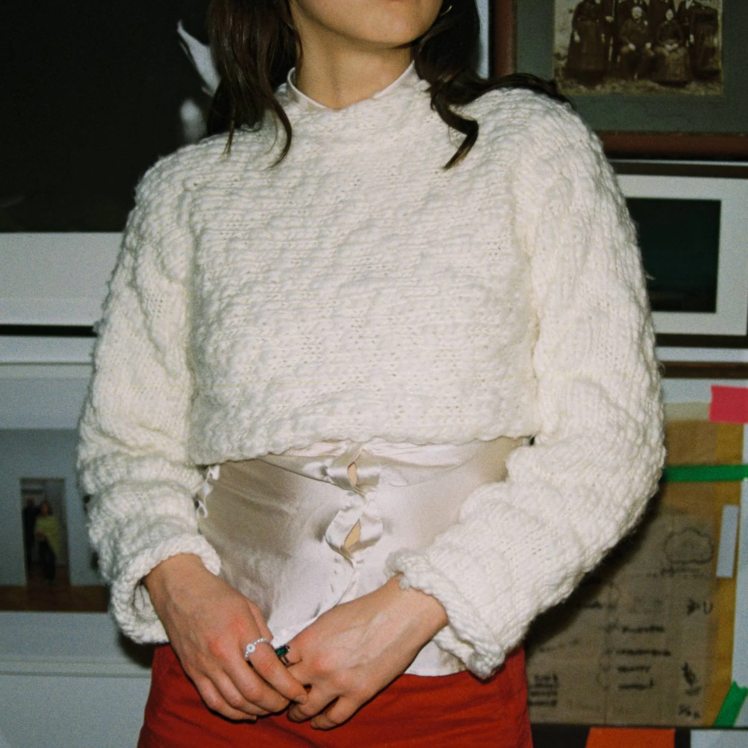 Strickset Pullover Popcorn