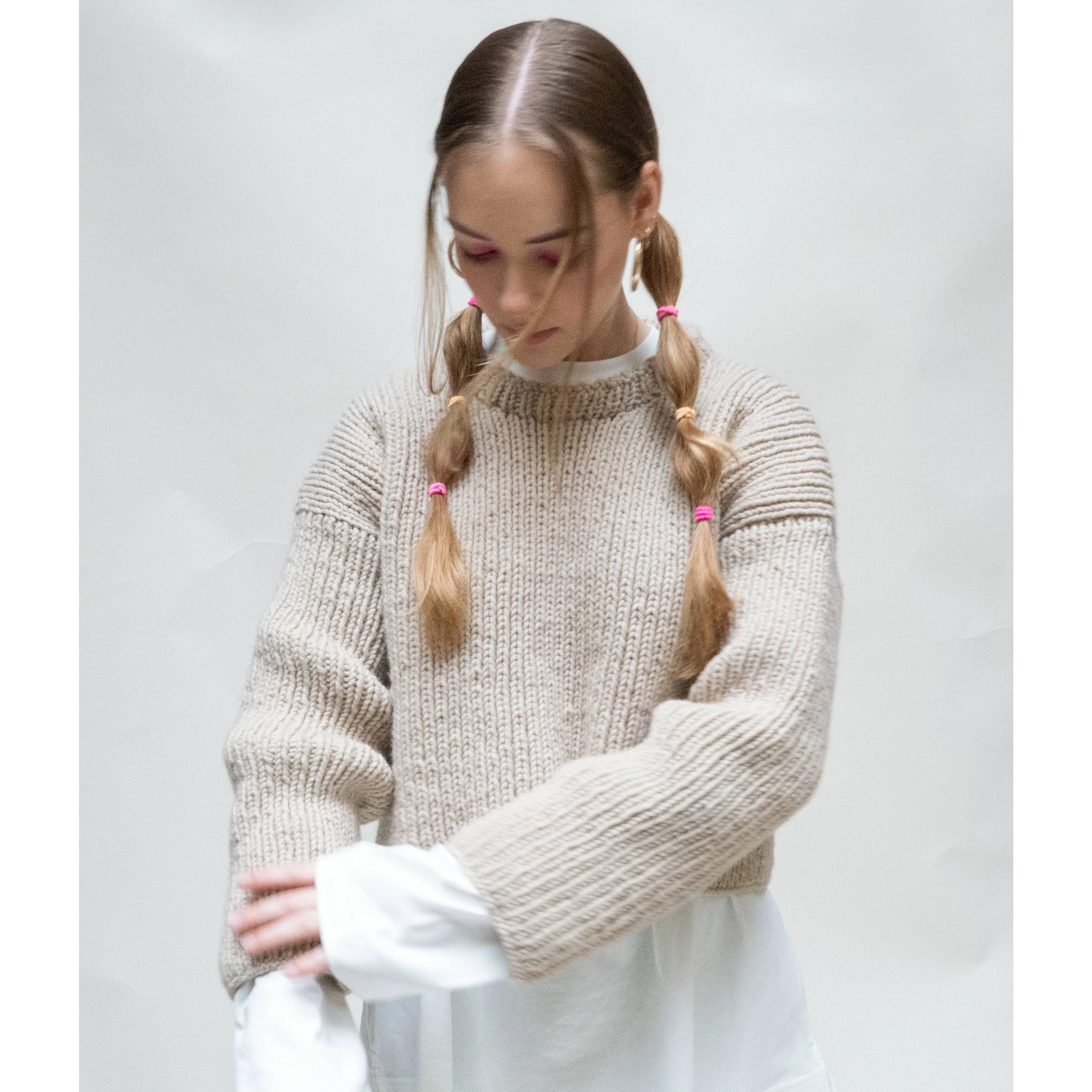 Strickset Pullover Thickie aus WOOHOO Wolle - Image 3