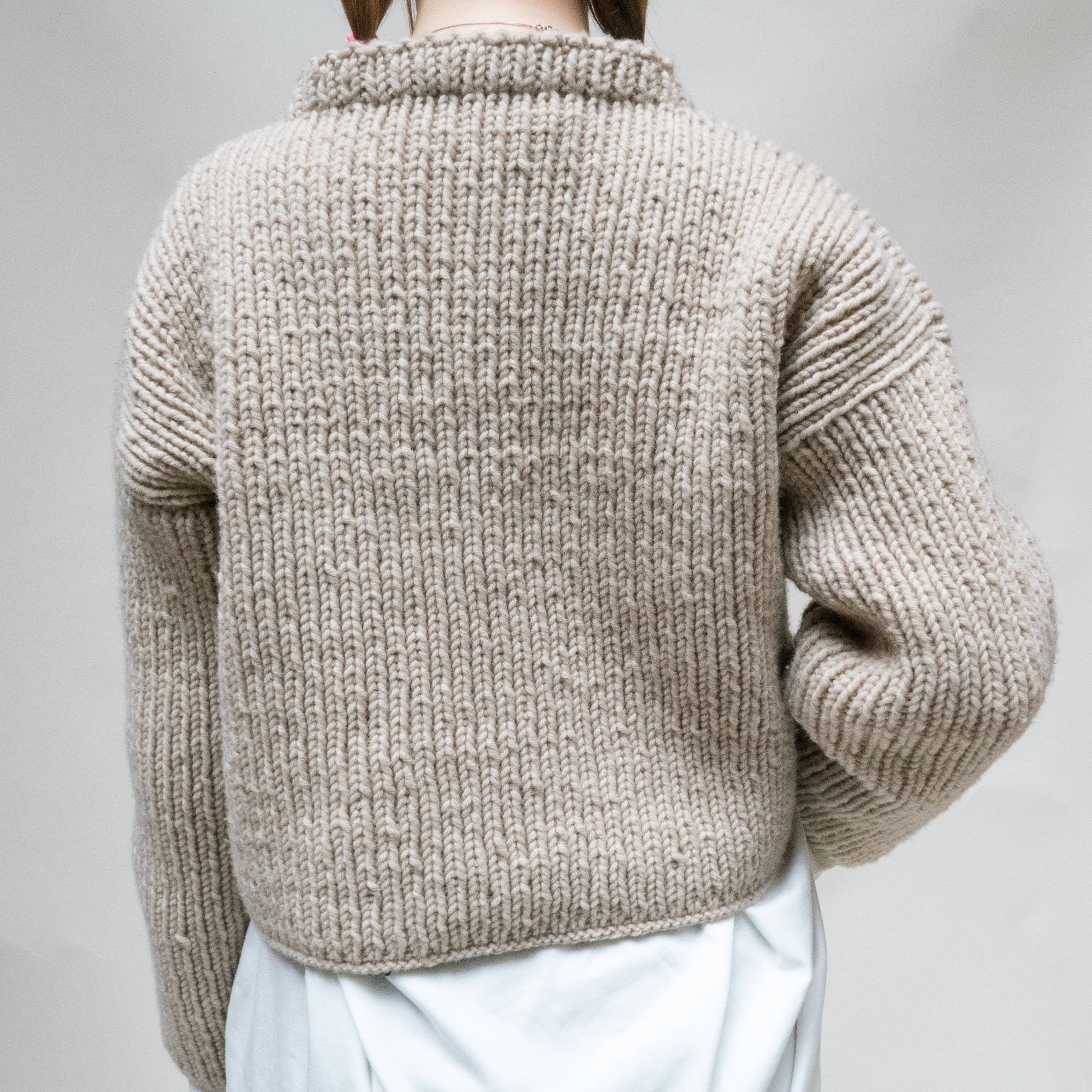 Strickset Pullover Thickie aus WOOHOO Wolle - Image 4