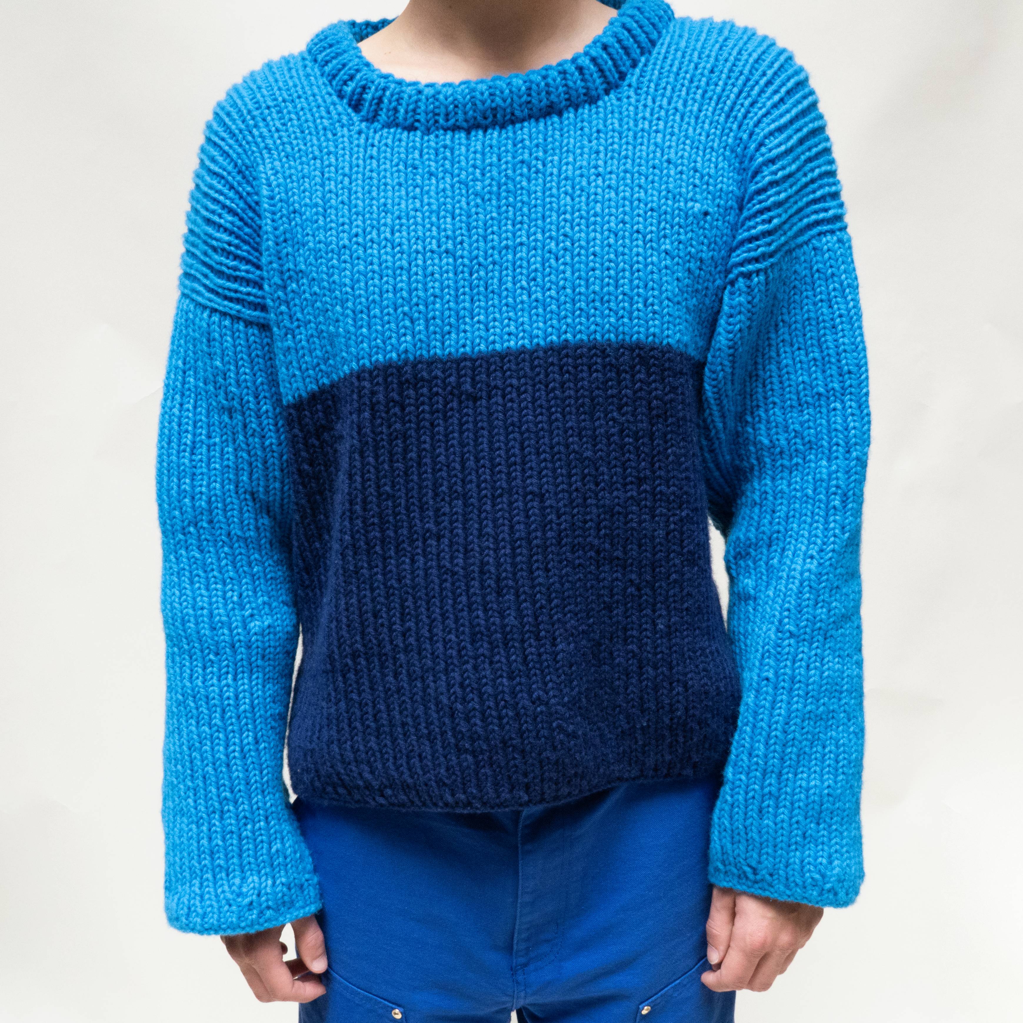 Strickset Pullover Thickie aus WOOHOO Wolle - Image 6
