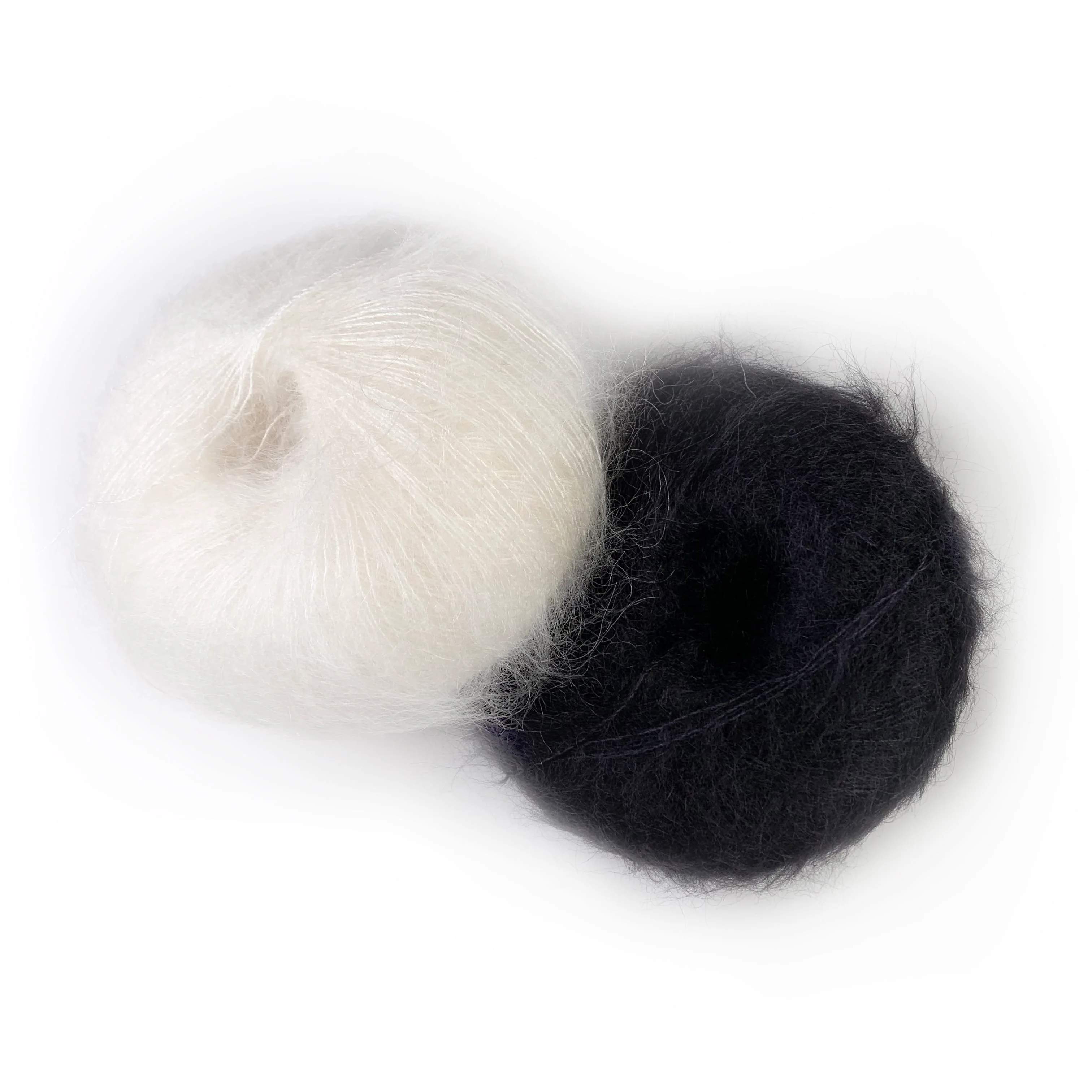 Strickset Silkycloud Tuch Stripes - Image 4
