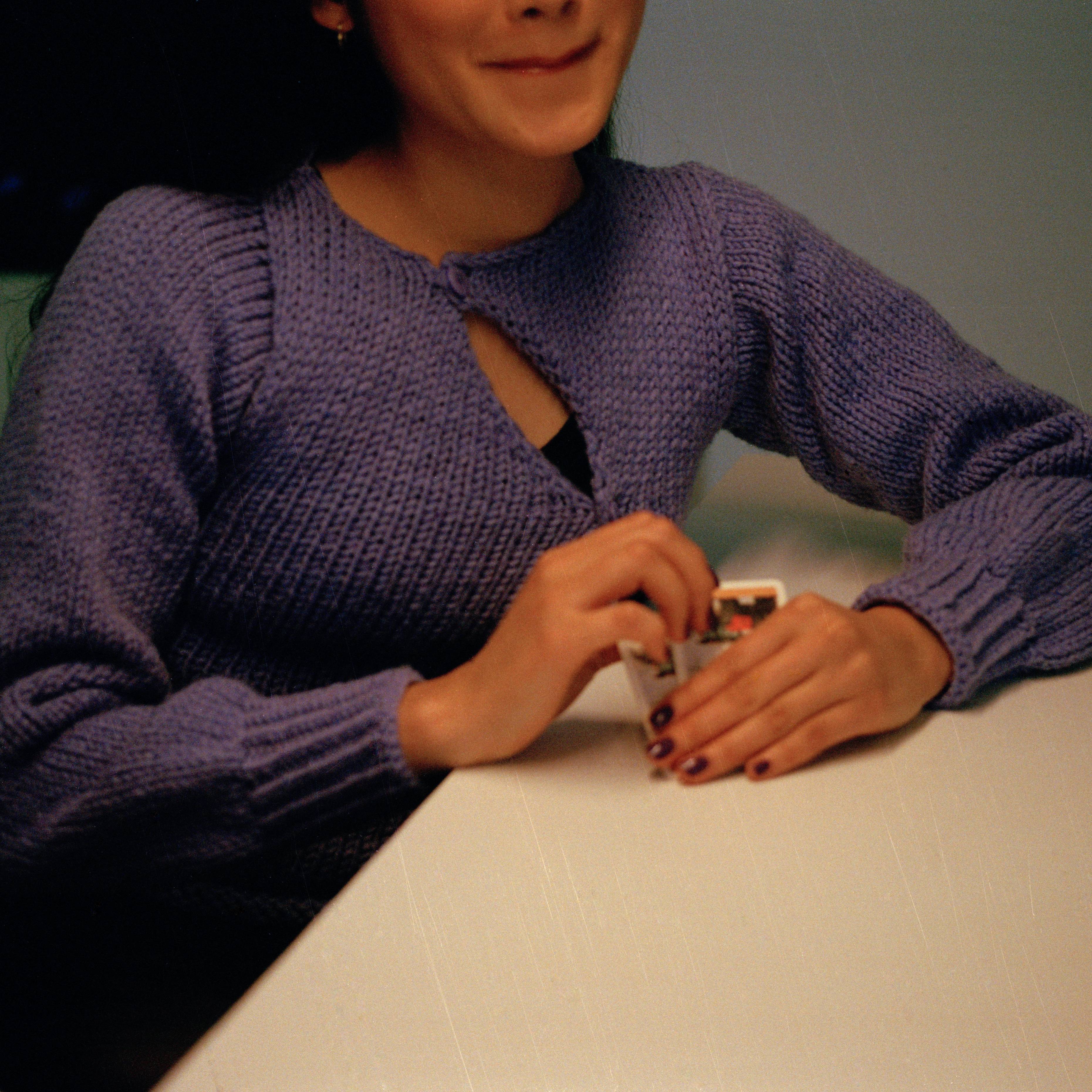 Strickset Strickjacke Anomaly aus WOOHOO Wolle - Image 4